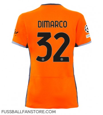 Inter Milan Federico Dimarco #32 Replik 3rd trikot Damen 2023-24 Kurzarm